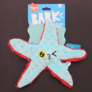 BARK by Barkbox Under the Seams Carl Starfish Dog Toy For XS-M 0-50lbs New